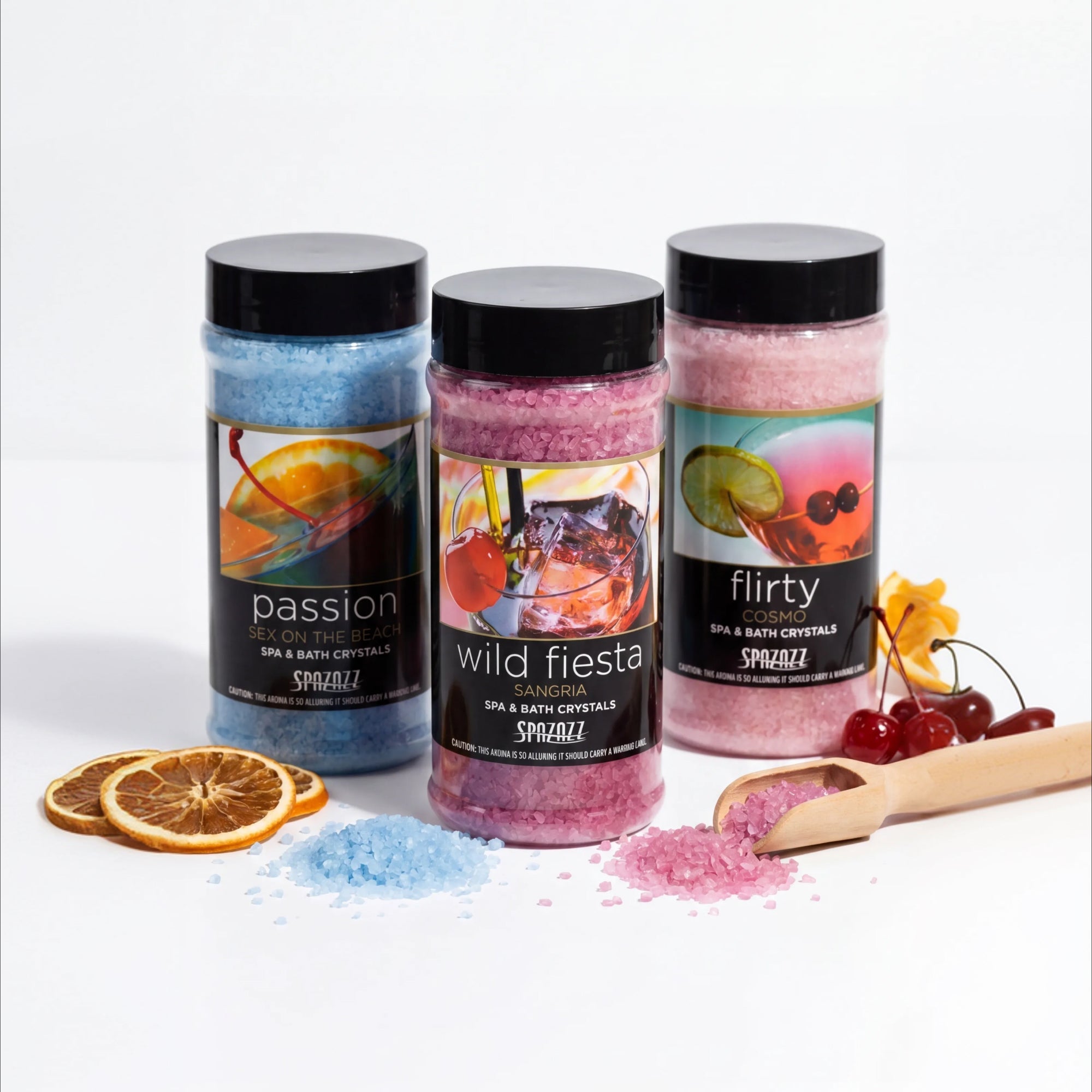 Set The Mood Spa & Bath Aroma Crystals Collection – Spazazz