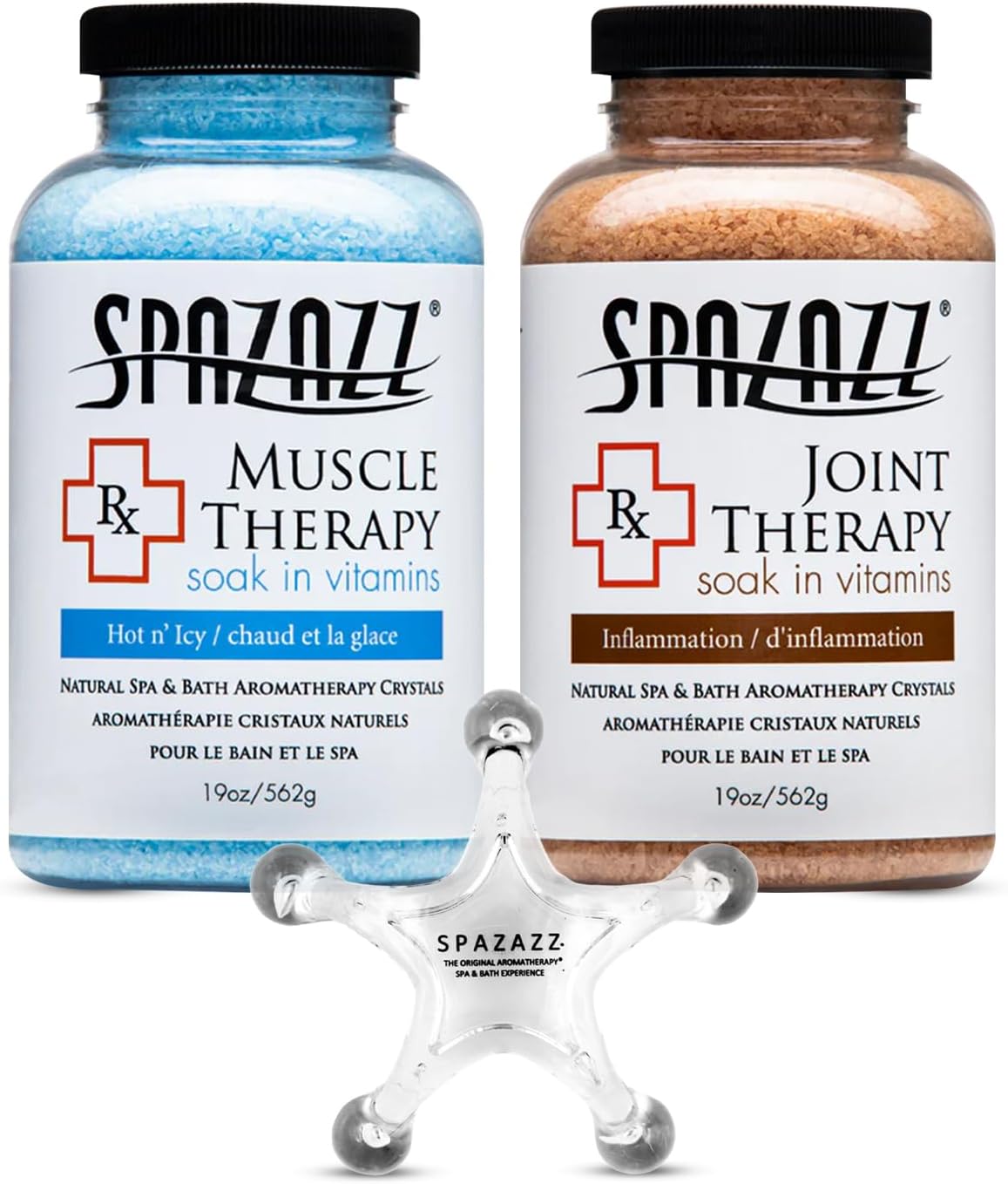 Ultimate Relaxation Bundle: Rx Therapy Muscle + Joint with Massager