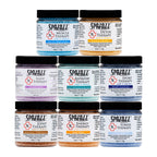 RX Therapy Hot Tub Spa and Bath Aromatherapy Salt Crystals 4oz 8 Pack Sample Bundle Includes Muscle - Joint - Detox - Stress - Respiratory - Sport -Sleep - Energy. Great for Muscles & Joints