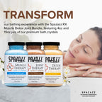 Muscle, Joint, and Detox Bundle Gift Set (19 Oz) Includes 5 Point Full Body Massage Tool & Hot Cold Towel (19OZ 3 Pack)