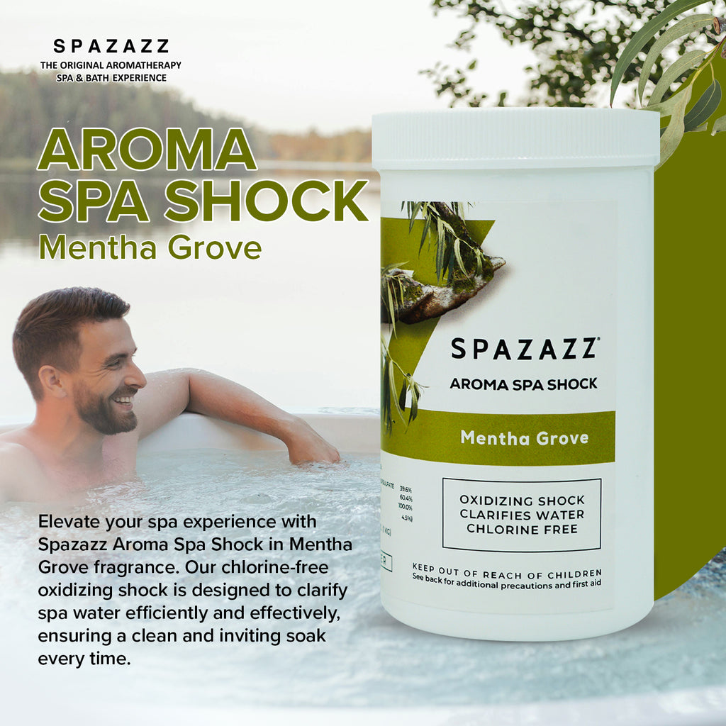 Chlorine Free Aroma Spa Shock - Mentha Grove