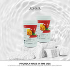 Aroma Spa Shock Tropical Paradise - Chlorine-Free Oxidizing Shock for Spa Water Clarification with Scoop - Professional Grade Formula