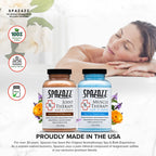 Hot Tub Aromatherapy Spa and Bath Salts Crystals 2 Pack Bundle - Muscle and Joint Therapy