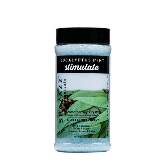 Eucalyptus Mint - Stimulate Aromatherapy Spa and Bath Crystals 17oz