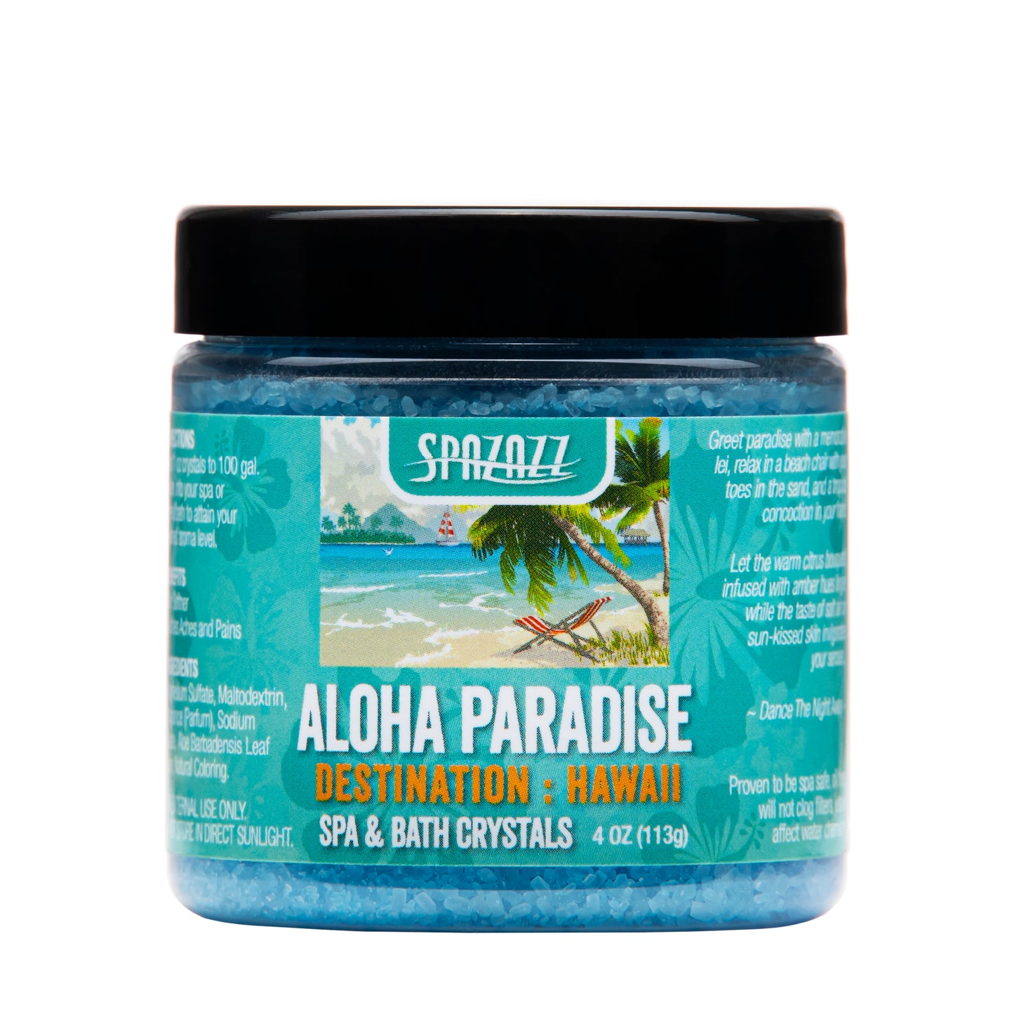 Destinations - Hawaii - Aloha Paradise - Natural Spa & Bath Salt Aromatherapy Crystals